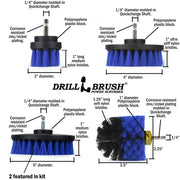Specs for the Drillbrush 5542O Medium Blue Marine & Pool Brush Kit.