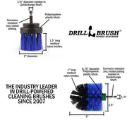 Specs for the Drillbrush MS-2L Medium Blue Marine & Pool Brush Kit.
