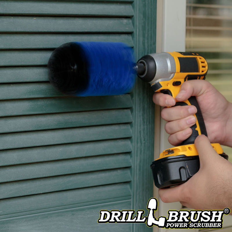 Jumbo Original Blue Brush - Medium Bristles - Marine & Pool Cleaning | J-S-B-QC-DB