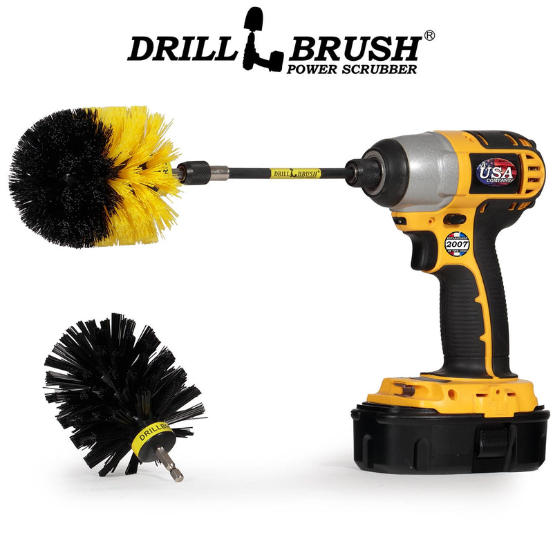 Original 2-piece Kit w/5in Ext. - Medium & Ultra Stiff - Bathroom & Heavy Duty | O-S-YK-5X-QC-DB