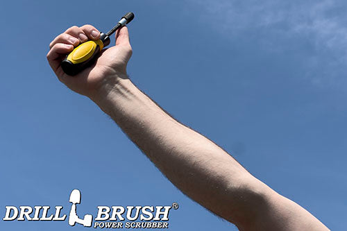 Drillbrush Handle - Quickchange to ACME US Broom Handle Screwdriver-style Adapter | HD-QC-DB