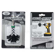 Drillbrush Mini Soft White Home & Auto Brush in it's blister packaging.