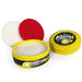 All-purpose Useful Cleaning Paste open with the Soft White and Stiff Red scrub pads.