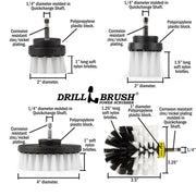 Specs for the Drillbrush 42OS-2L Soft White Home and Auto Brush Kit.