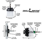 Specs for the Drillbrush EMS-2L Soft White Home & Auto Brush Kit.