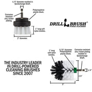 Specs for the Drillbrush 2M Soft White Home & Auto Brush Kit.