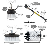 Specs for the Drillbrush 42J-5X Soft White Home & Auto Brush Kit.