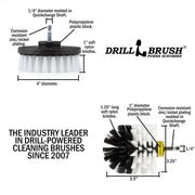 Specs for the Drillbrush 4O Soft White Home & Auto Brush Kit.