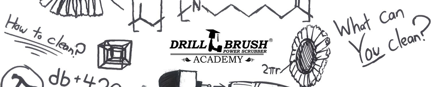 R-S-42O-QC-DB  Drill Brush 3-piece Kit - Outdoor – Drillbrush