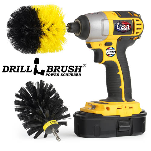 Original Brush 2-Pc. Kit - Medium & Ultra Stiff - Bathroom & Grill | O-S-YK-QC-DB