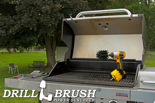 Original Brush 2-Pc. Kit - Medium & Ultra Stiff - Bathroom & Grill | O-S-YK-QC-DB