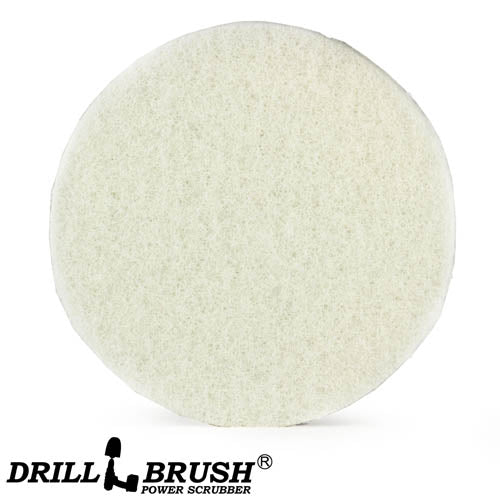 8 Inch Diameter White Fine Replacement Polishing Pad