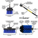 Specs for the Drillbrush 42J-5X Medium Blue Marine & Pool Brush Kit.