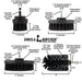 Specs for the Drillbrush E542J Ultra Stiff Black Grill & Industrial Brush Kit.