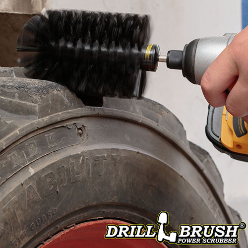 Jumbo Original Black Brush - Ultra Stiff - Heavy Duty Cleaning & Paint Removal | J-S-K-QC-DB