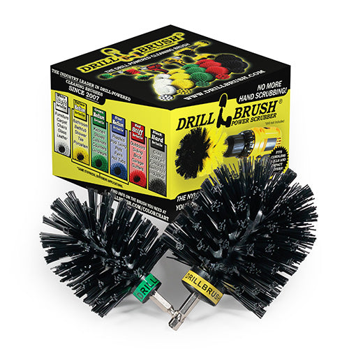 Original & Mini Brushes - Ultra Stiff Bristles - Heavy Duty & Grill Cleaning | K-S-MO-QC-DB