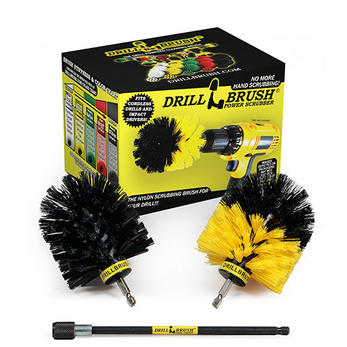 Original 2-piece Kit w/5in Ext. - Medium & Ultra Stiff - Bathroom & Heavy Duty | O-S-YK-5X-QC-DB