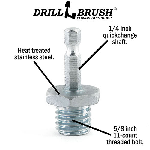 Threaded to Quick Change Adapter - Drill Accessory | SKU