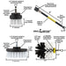 Specs for the Drillbrush 42O-5X Soft White Home & Auto Brush Kit.