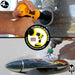 Action shots of a Soft White Mini Drillbrush cleaning a car door handle and a Soft White 4 inch Drillbrush cleaning a window.