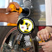 Action shots of a Soft White Original brush cleaning rims and a Soft White 4 inch Drillbrush cleaning a window.