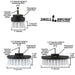 Specs for the Drillbrush 542 Soft White Home & Auto Brush Kit.