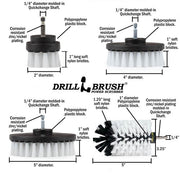 Specs for the Drillbrush E542J Soft White Home & Auto Brush Kit.